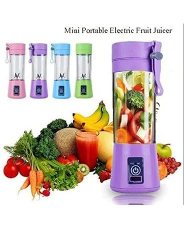 Portable Blender With USB Rechargeable Fruit Juice Mixer Portable Electric Mini Juicer