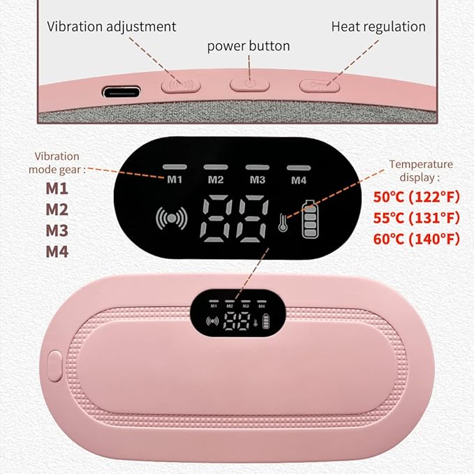 Period  Cramp Relief massager & Heating Pad for Periods™