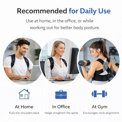 Premium Posture Corrector Shoulder Belt for Men & Women