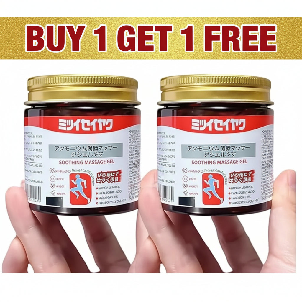 Japanese Instant Pain Relief Soothing Massage Gel (Buy 1 Get 1 Free)